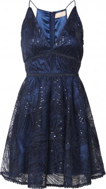 Love Triangle Společenské šaty \'Constellations Dress\' námořnická modř