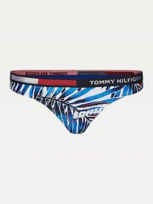 Dámské plavky Tommy Hilfiger W02178 - brazilky | vzorované | XL