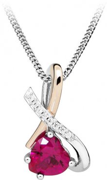 JVD Stříbrný bicolor přívěsek SVLP0292SH8R100