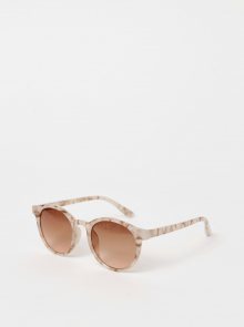 Růžové dámské vzorované sluneční brýle Haily´s Sola 