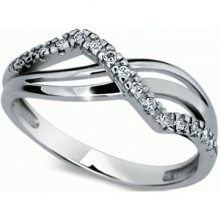 Danfil Krásný diamantový prsten DF2082b 51 mm