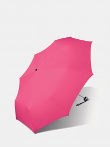 Růžový dámský skládací deštník Esprit