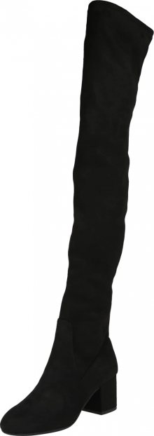 STEVE MADDEN Kozačky nad kolena \'Isaac\' černá