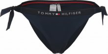 TOMMY HILFIGER Spodní díl plavek červená / tmavě modrá
