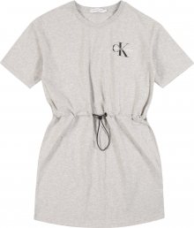 Calvin Klein Jeans Šaty šedý melír