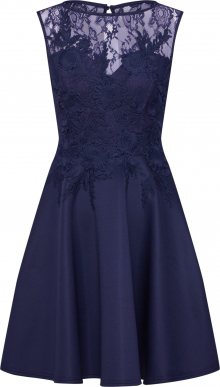 Lipsy Společenské šaty \'WS NVY 3D LCE PROM\' námořnická modř
