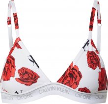 Calvin Klein Underwear Podprsenka červená / bílá