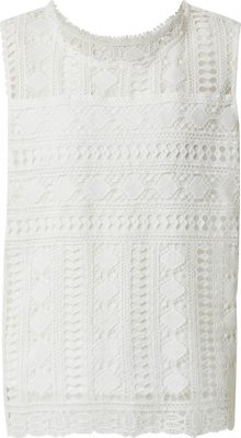 Cream Top \'MadinaCR\' barva bílé vlny / bílá