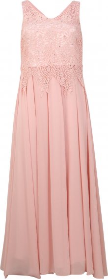 SWING Curve Společenské šaty starorůžová