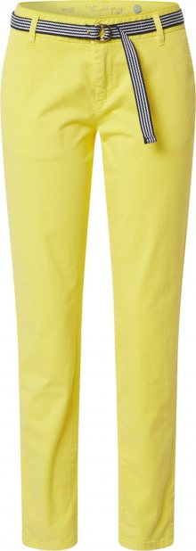 s.Oliver Chino kalhoty žlutá / mix barev