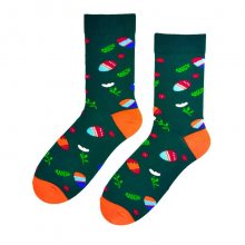 Ponožky -AVANGARDA - Kraslice zelená 35-38