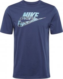 Nike Sportswear Tričko světlemodrá / marine modrá