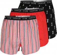 Calvin Klein Underwear Boxerky černá / bílá / červená