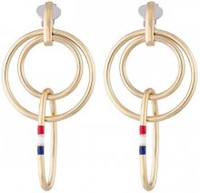 Tommy Hilfiger Originální pozlacené náušnice z oceli TH2700650