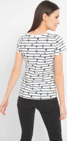 Vzorované bavlněné tričko ORSAY
