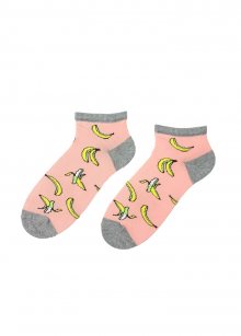 Vzorované ponožky Regina Socks 5008 Estera tyrkysová 35-38