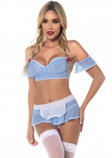 Sexy kostým Mapalé Dorothy 6394 M/L Sv. modrá