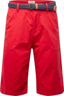 ESPRIT Chino kalhoty červená