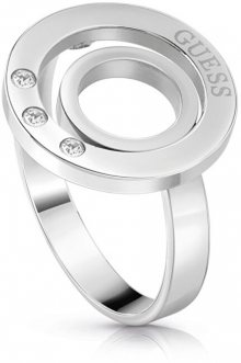 Guess Módní prsten s krystaly UBR29006 54 mm
