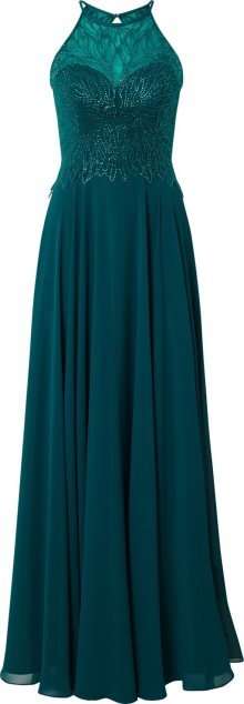 LUXUAR Společenské šaty smaragdová