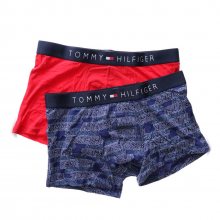 Tommy Hilfiger 2Pack Boxerky Logo Red&Navy S