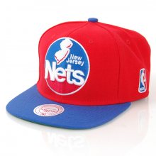 Mitchell & Ness XL Logo New Jersey Nets 2 Tone Snapback - UNI