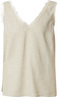 Cream Top \'Esther\' krémová / bílá