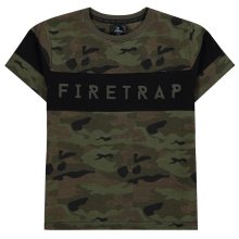 Chlapecké maskáčové tričko Firetrap