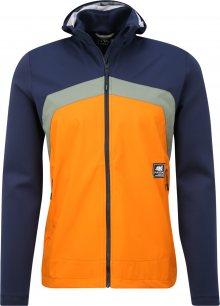 Maloja Sportovní bunda noční modrá / oranžová