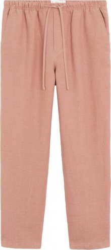 MANGO Kalhoty pink