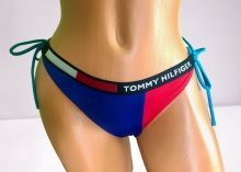 Dámské plavky Tommy Hilfiger W02180 - kalhotky | modrá | XS