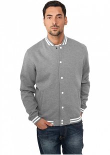 Urban Classics College Sweatjacket grey - XS
