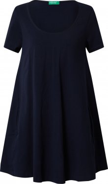 UNITED COLORS OF BENETTON Letní šaty námořnická modř