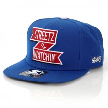 Streetz Iz Watchin Scroll Snapback Royal - UNI
