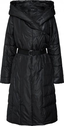 VERO MODA Zimní kabát černá