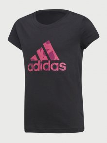 Tričko adidas Performance Yg Logo Tee Černá