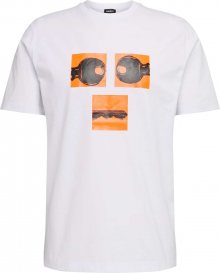 DIESEL Tričko \'T-JUST-T23 T-SHIRT\' bílá