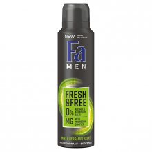 Fa Deodorant ve spreji Men Fresh & Free Mint & Bergamot (48h Deodorant Bodyspray) 150 ml