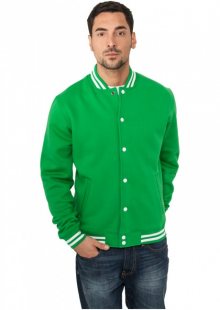 Urban Classics College Sweatjacket c.green - XS