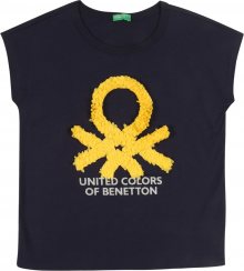 UNITED COLORS OF BENETTON Tričko tmavě modrá