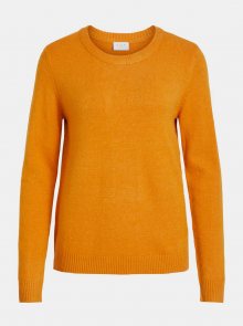 Oranžový basic svetr VILA