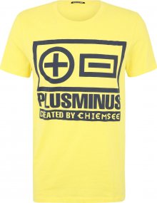 CHIEMSEE Funkční tričko žlutá / černá