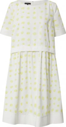 APART Letní šaty bílá / žlutá