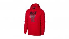 Nike Just Do It Hoodie Mens Red červené 928717-657