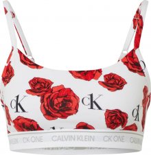 Calvin Klein Underwear Podprsenka \'UNLINED BRALETTE\' červená / bílá