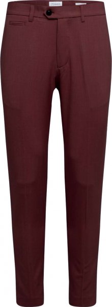 Lindbergh Kalhoty s puky \'Club pants\' vínově červená