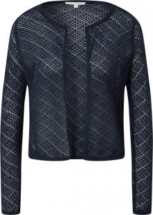 TOM TAILOR DENIM Kardigan tmavě modrá
