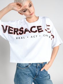 Triko Versace Jeans Bílá