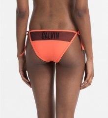 Calvin Klein Plavky Bikini Hot Coral Spodní Díl S