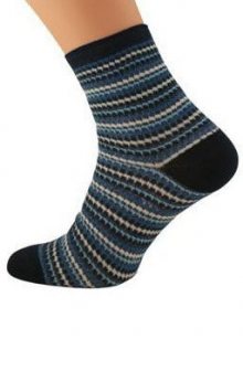 Bratex 5506 Lady Socks netlakové dámské ponožky 39-41 černá